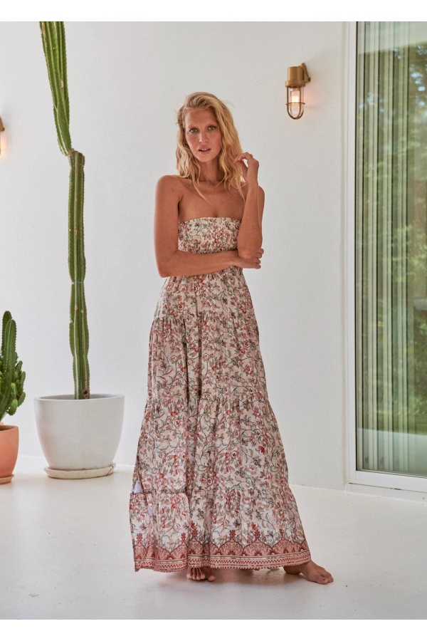 Vestido Paola. vestidos largos. Tallas: s, m, l, xs | Bambalinas Closet