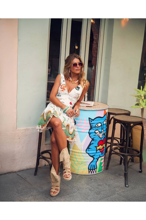 Vestido Azor Camaleonica. Vestidos / Conjuntos C. Tallas: s, m, l, xs |