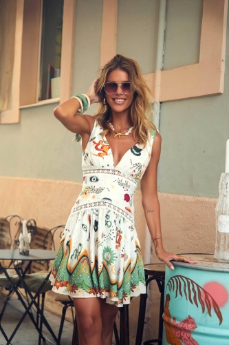 Vestido Azor Camaleonica. Vestidos / Conjuntos C. Tallas: s, m, l, xs |