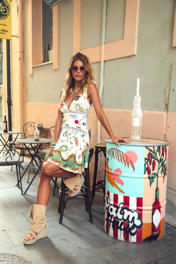 Vestido Azor Camaleonica. Vestidos / Conjuntos C. Tallas: s, m, l, xs |