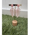 Pendientes Shangai Rosa. Bisuteria.  | Bambalinas Closet