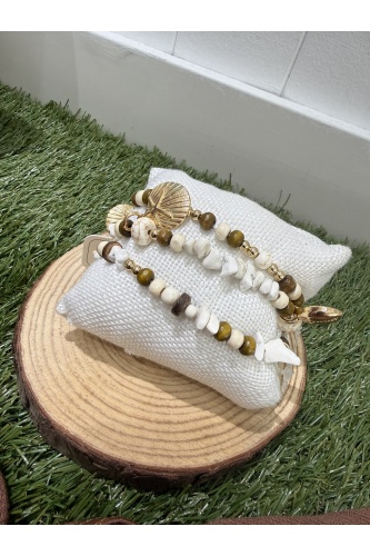 Pulsera Mediterranea. Bisuteria.  | Bambalinas Closet