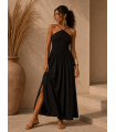 Vestido Maggie. Vestidos. Color: marfil, granate, negro; Tallas: talla unica |