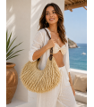 Bolso Haway. Bolsos. Color: camel, marfil | Bambalinas Closet