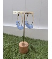 Pendientes Tenerife Azul. Bisuteria.  | Bambalinas Closet