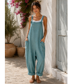 Mono Lino. Monos / Conjuntos. Color: pistacho, turquesa; Tallas: talla unica |