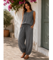 Conjunto Bailen Gris. Monos / Conjuntos.  | Bambalinas Closet
