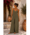 Mono Grecia. Monos / Conjuntos. Color: marron chocolate, buganvilla, verde kaki