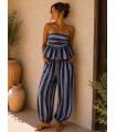 Conjunto Toscana. Monos / Conjuntos. Color: turquesa, terracota, pistacho
