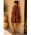 Vestido Summer. Vestidos. Color: verde kaki, frambuesa, azul marino; Tallas: