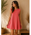 Vestido Salvia. Vestidos. Color: verde kaki, amarillo, denim claro, beige, coral