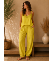Pantalon Altea. Pantalones / Shorts. Color: mandarina, vino, azul noche