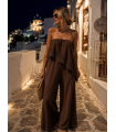Mono Encaje. Monos / Conjuntos. Color: marron chocolate, morado, negro; Tallas: