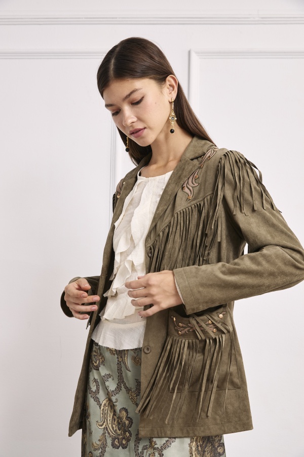 Chaqueta Suraya. Prenda exterior NUD & NKN. Tallas: s, m, l, xs | Bambalinas