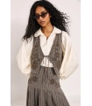 Chaleco Maroli. Prenda exterior NUD & NKN. Tallas: s, m, l, xs | Bambalinas Closet