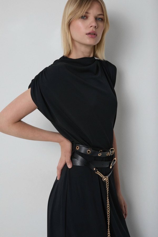 Vestido Cadena. Vestidos BSB. Tallas: s, m, l, xs | Bambalinas Closet