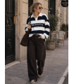 Sudadera Beverly. Sueters / Jersey. Color: azul marino, granate, marron