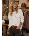 Camiseta Estrella. Camisetas. Color: blanco, burdeos, marron chocolate, negro;