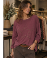 Camiseta Estrella. Camisetas. Color: blanco, burdeos, marron chocolate, negro;