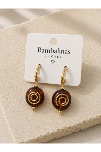 Pendientes Dalia. Bisuteria.  | Bambalinas Closet