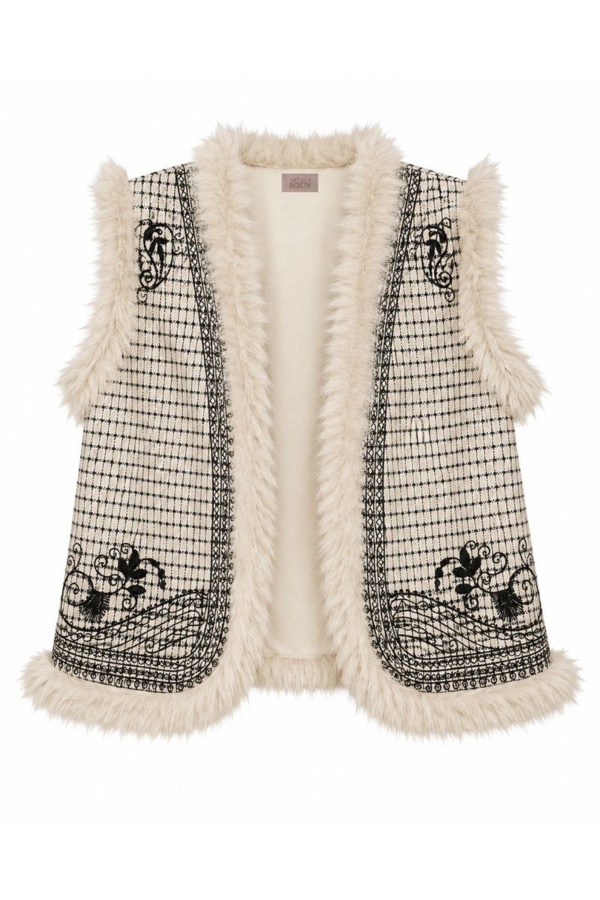 Chaleco Malora. Prenda exterior NUD & NKN. Tallas: s, m, l, xs | Bambalinas Closet