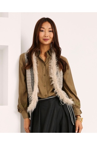 Chaleco Malora. Prenda exterior NUD & NKN. Tallas: s, m, l, xs | Bambalinas Closet