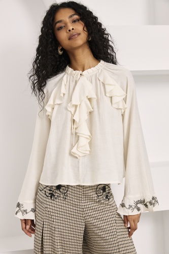 Blusa Boru. Partes de arriba NÜD & NKN. Tallas: s, m, l, xs | Bambalinas Closet