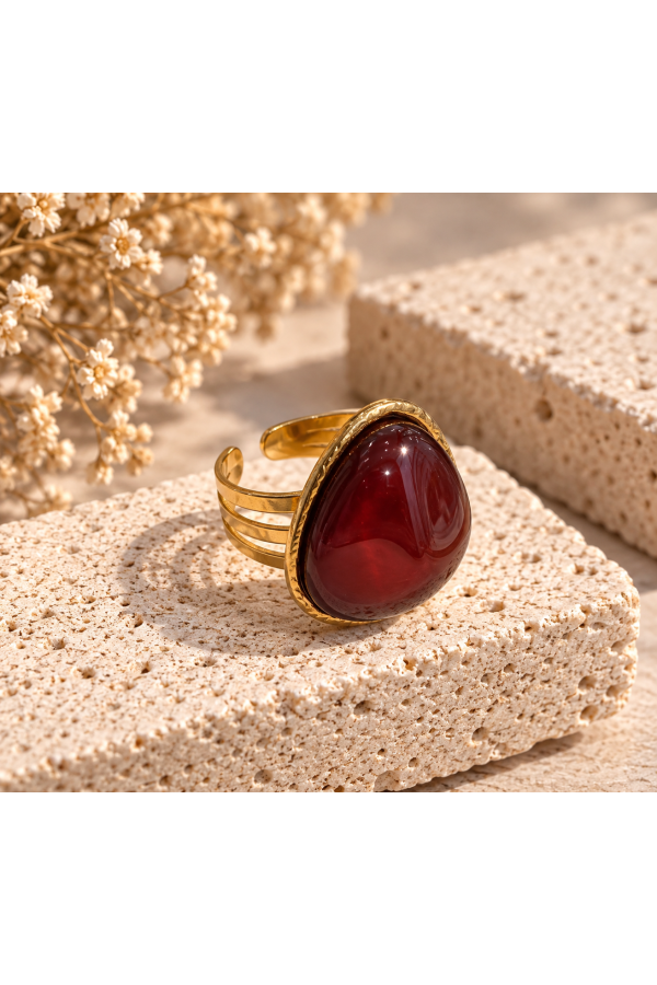 Anillo Grana. Bisuteria.  | Bambalinas Closet