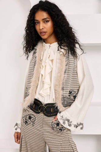 Chaleco Malora. Prenda exterior NUD & NKN. Tallas: s, m, l, xs | Bambalinas Closet