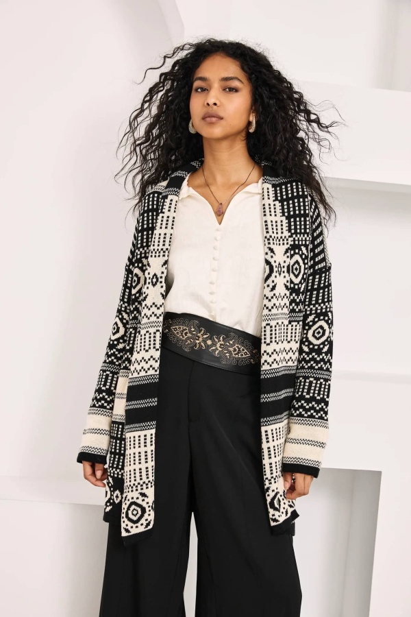 Cardigan Lomec. Prenda exterior NUD & NKN. Tallas: m/l, s/m | Bambalinas Closet