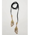 Collar Alas Negro Camaleonica. Accesorios Camaleónica.  | Bambalinas Closet