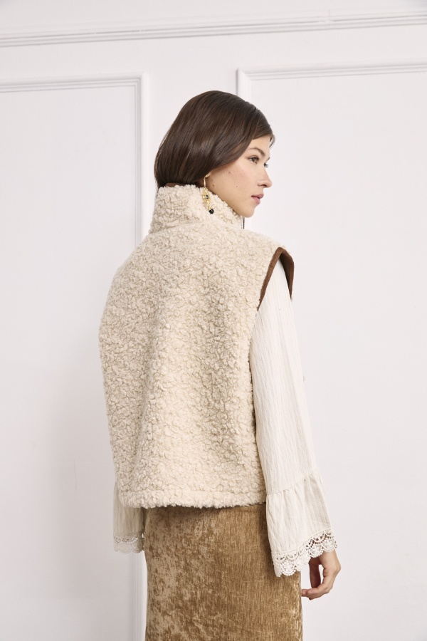 Chaleco Loto. Prenda exterior NUD & NKN. Tallas: s, m, l, xs | Bambalinas Closet