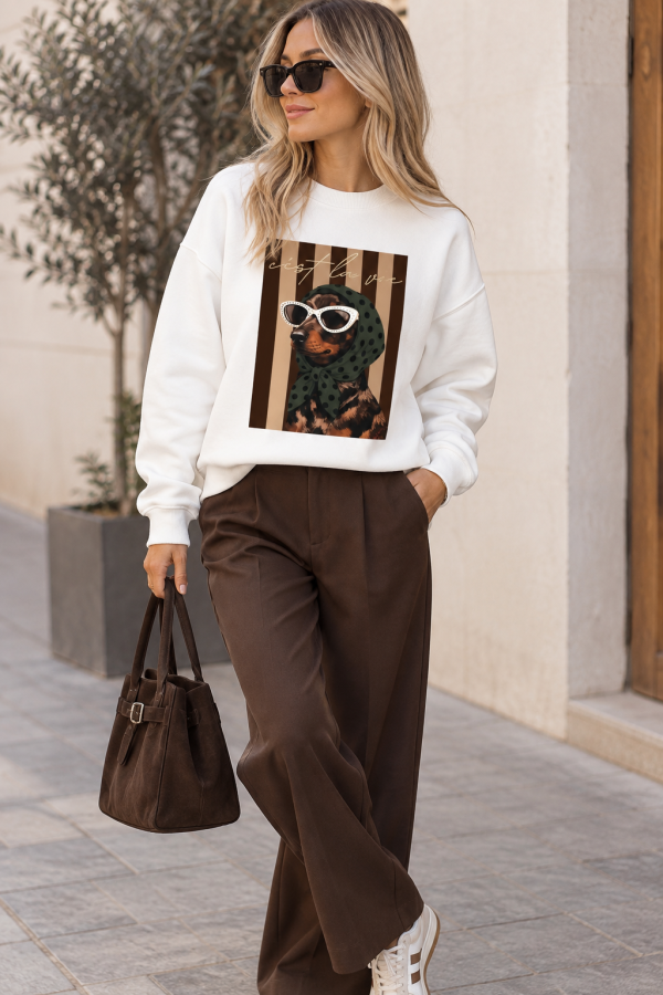 Sudadera C'est La vie. Sueters / Jersey.  | Bambalinas Closet