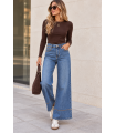 Jeans Bordado. Pantalones / Shorts. Tallas: 38, 40, 42, 36 | Bambalinas Closet