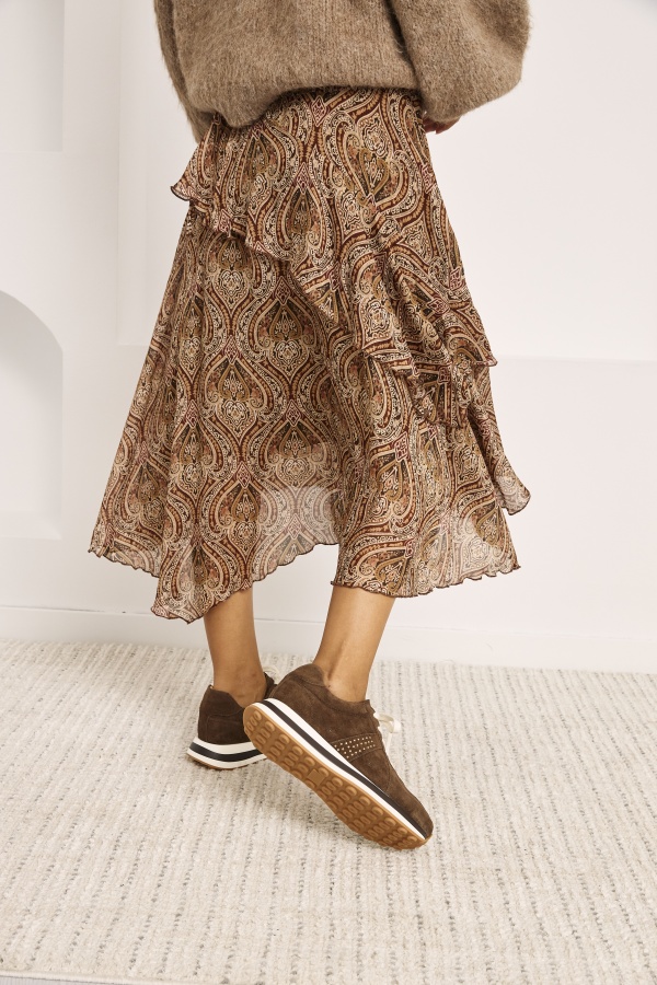Falda Manila. Partes de abajo NÜD Y NKN. Tallas: 38, 40, 36 | Bambalinas Closet
