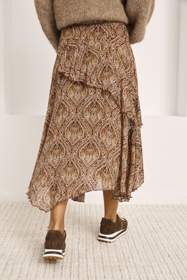 Falda Manila. Partes de abajo NÜD Y NKN. Tallas: 38, 40, 36 | Bambalinas Closet