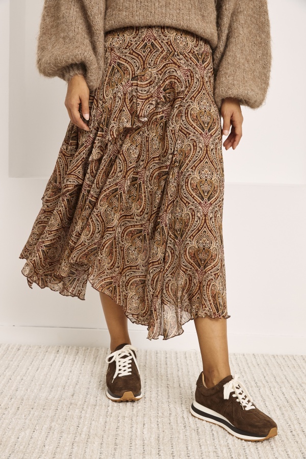 Falda Manila. Partes de abajo NÜD Y NKN. Tallas: 38, 40, 36 | Bambalinas Closet