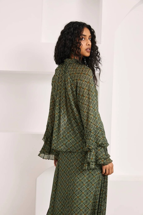 Blusa Banu. Partes de arriba NÜD & NKN. Tallas: s, m, l, xs | Bambalinas Closet