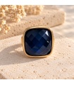 Anillo Marbella. Bisuteria. Color: negro, marron chocolate, burdeos, azul marino