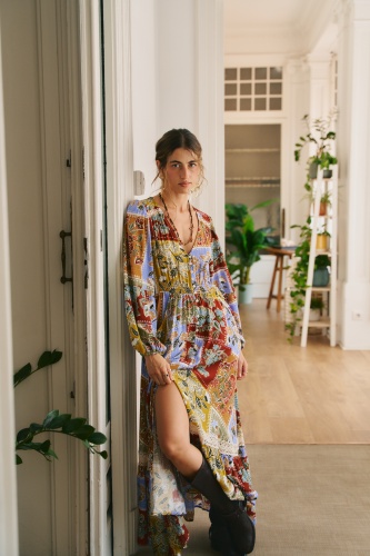 Vestido Cottage. vestidos largos. Tallas: s, m, l, xs | Bambalinas Closet