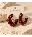 Pendientes Chispas. Bisuteria.  | Bambalinas Closet