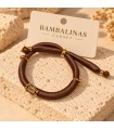 Pulsera Princesa. Bisuteria. Color: beige, azul noche, burdeos, verde botella