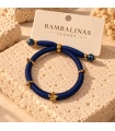 Pulsera Princesa. Bisuteria. Color: beige, azul noche, burdeos, verde botella