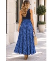 Falda Silvestre Marino. Faldas Basic.  | Bambalinas Closet