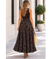 Falda Silvestre Choco. Faldas Basic.  | Bambalinas Closet
