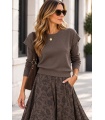 Sueter Silvana Choco. Sueters / Jersey.  | Bambalinas Closet