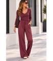 Pantalon Saten Granate. Pantalones / Shorts.  | Bambalinas Closet