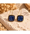 Pendientes Cubo Marino. Bisuteria.  | Bambalinas Closet