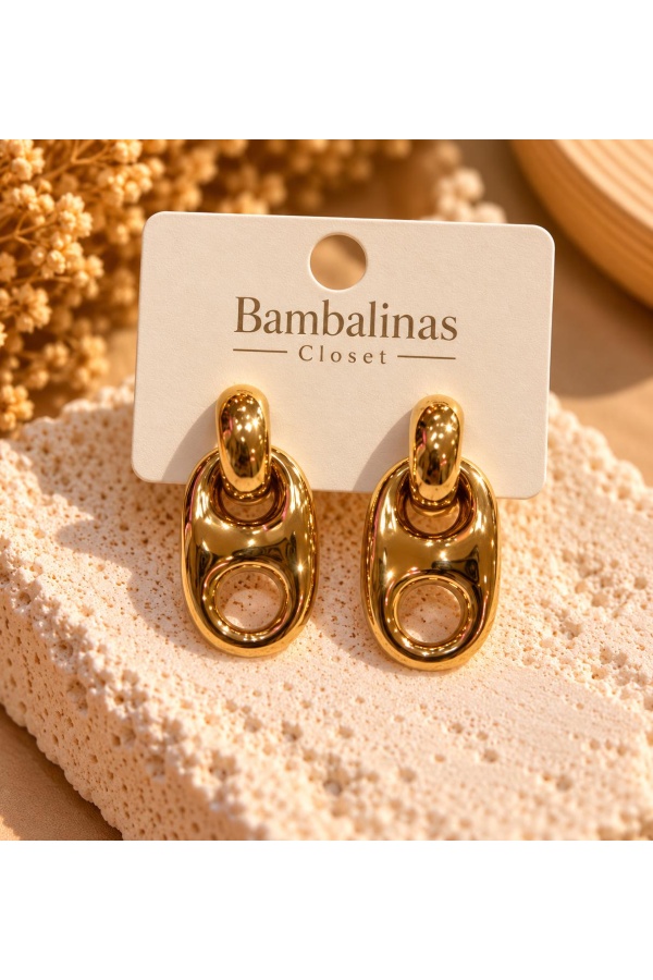 Pendientes Virginia. Bisuteria.  | Bambalinas Closet