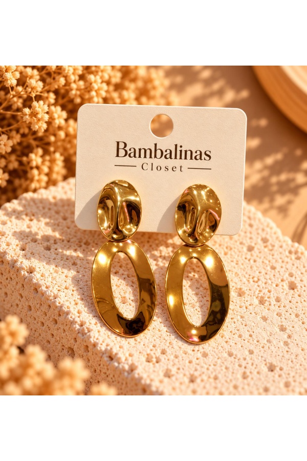 Pendientes Maxima. Bisuteria.  | Bambalinas Closet